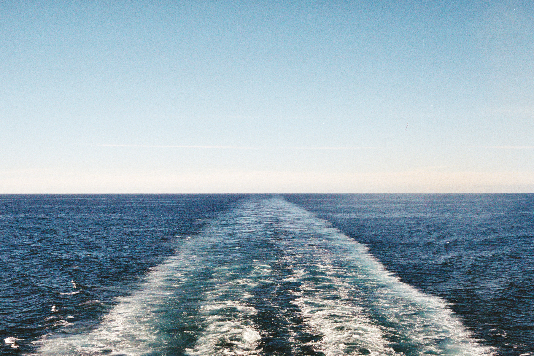 ferry wake