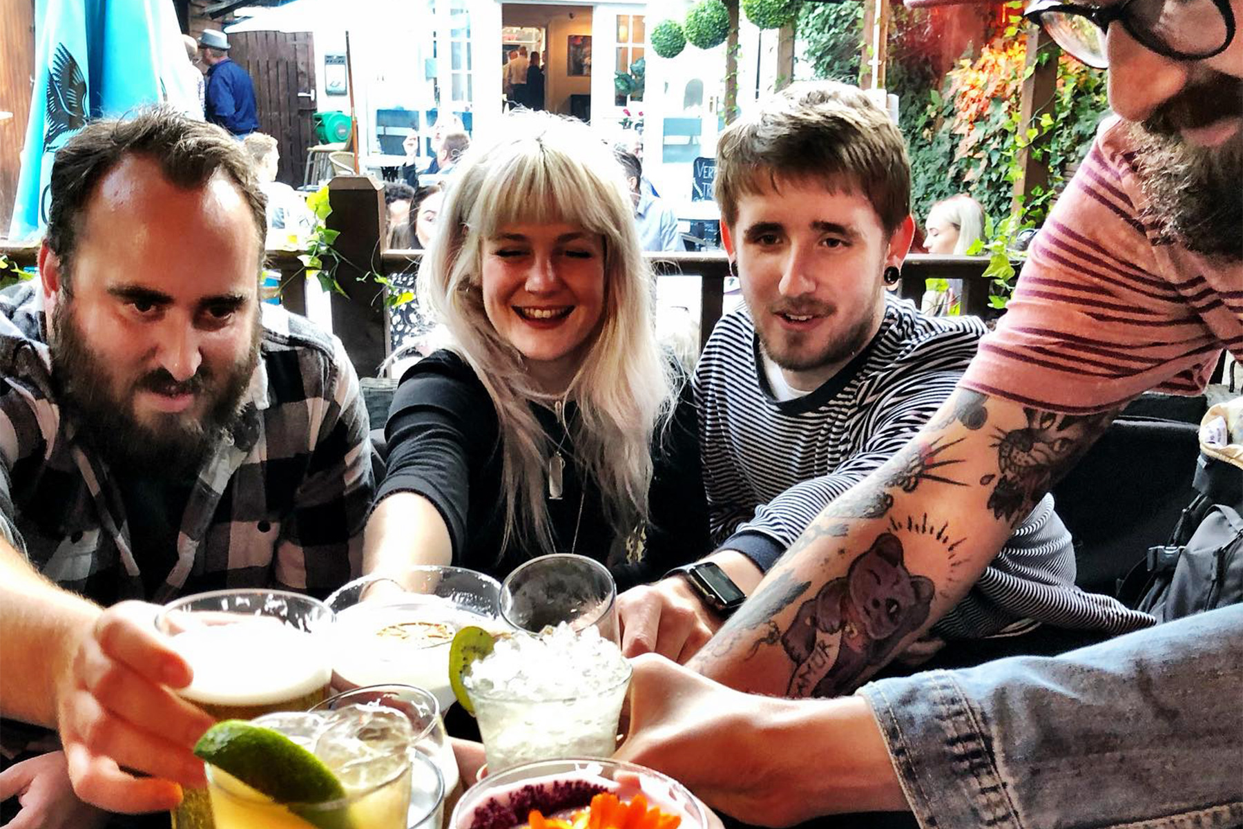 leap design team drinks