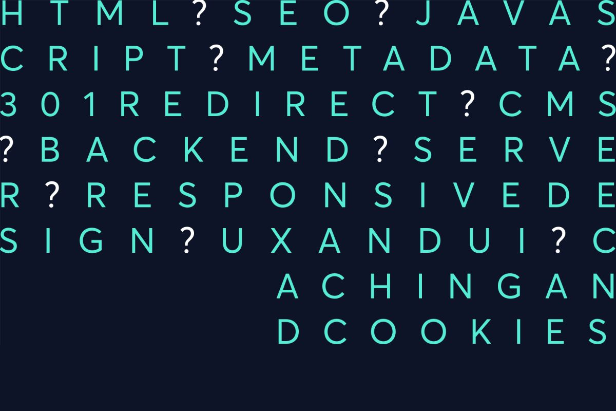 web design jargon
