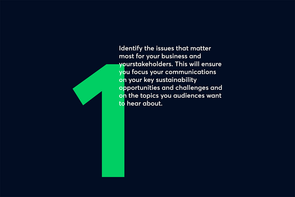 first tip for getting your impact report content in shape