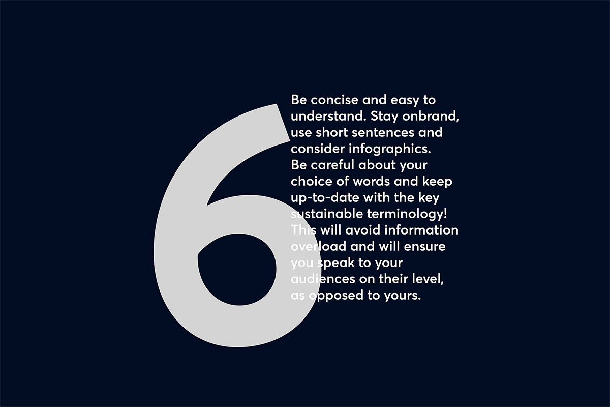 sixth tip for getting your impact report content in shape