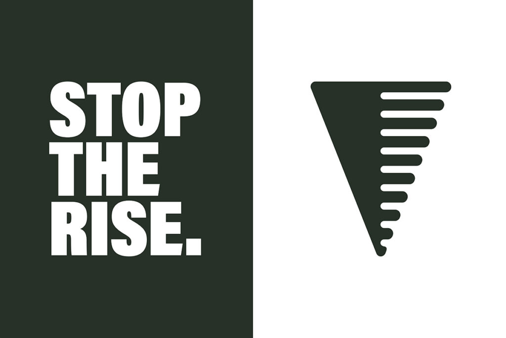 stop the rise brand identity