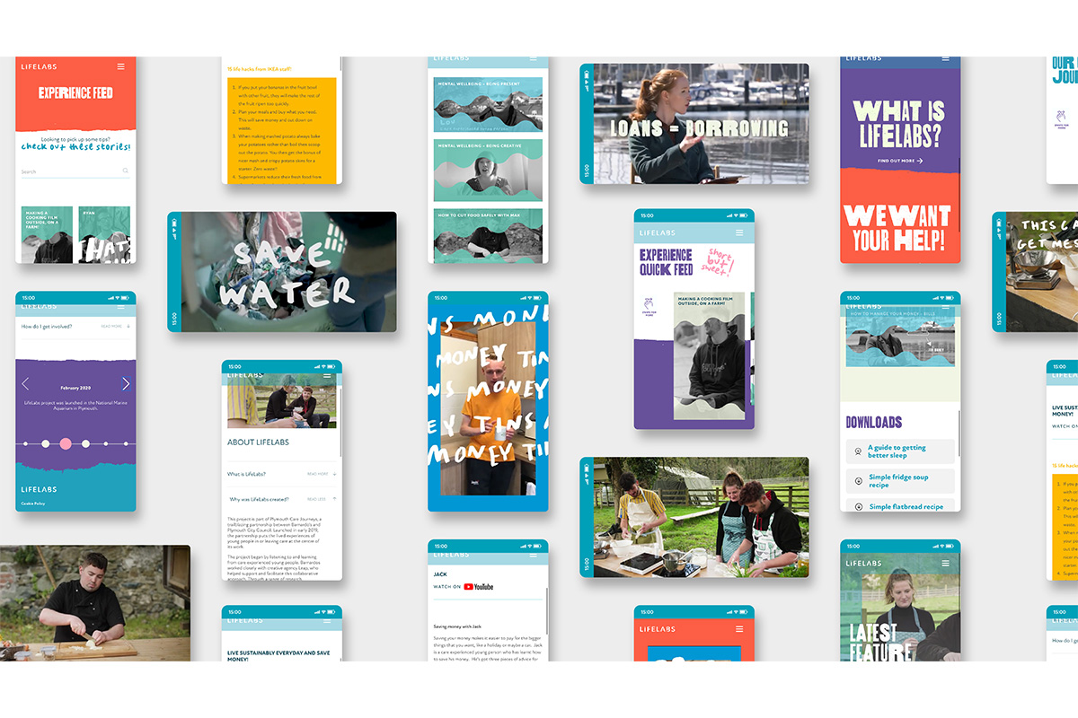 leap's award winning co-design work for Barnardo's lifelabs project