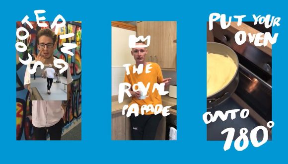 stills from mobile-first instructional videos created by care-experienced young people for barnardo's life labs