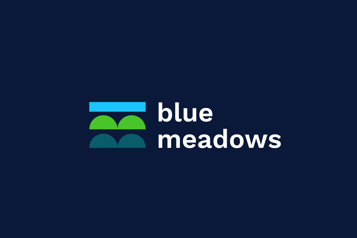 blue meadows logo
