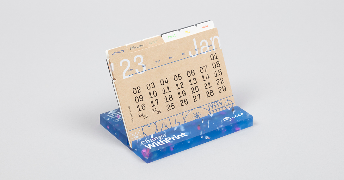 Creative activism calendar Change WithPrint 2023
