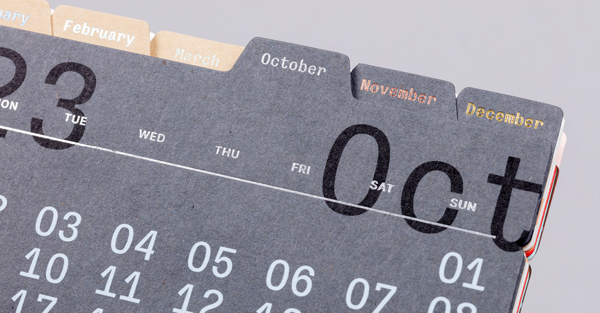 Detail of sustainable print from the 2023 Change WithPrint calendar
