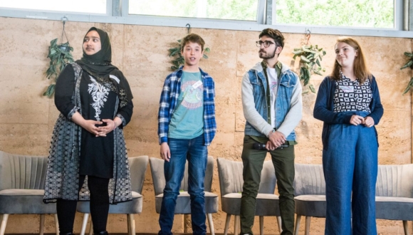 Youth panel at Cornwalls's boardroom 2030, The Eden project