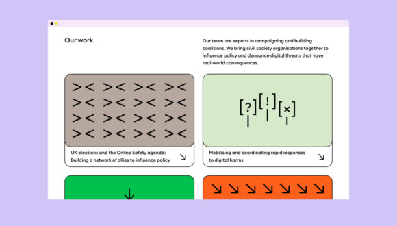 Digital Action website case studies
