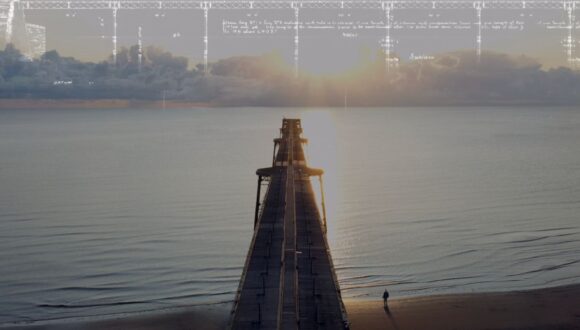 Poster image for Grandad and the pier film. A film that challenges ageism in activism