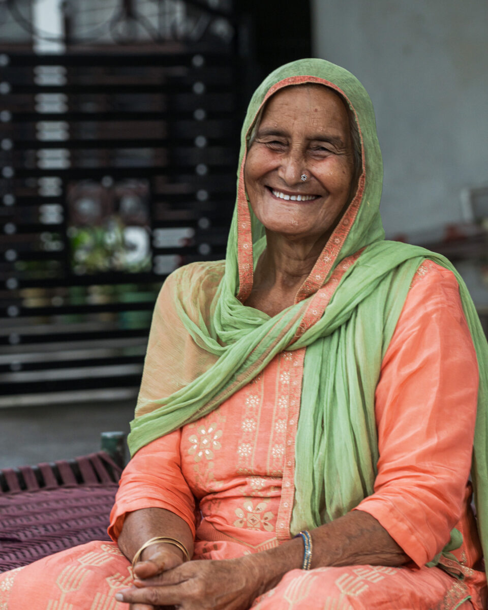Portrait of a Tilda farmer